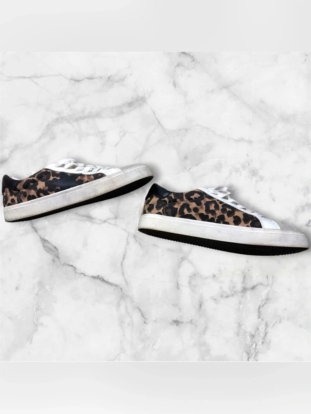 Steve Madden Philip Leopard Print Sneakers